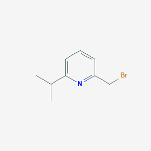2-(Bromomethyl)-6-(propan-2-yl)pyridine
