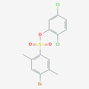 (2,5-Dichlorophenyl) 4-bromo-2,5-dimethylbenzenesulfonate