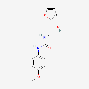 1-(2-(Furan-2-yl)-2-hydroxypropyl)-3-(4-methoxyphenyl)urea