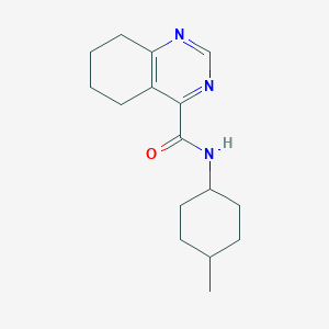 N-[(1r,4r)-4-methylcyclohexyl]-5,6,7,8-tetrahydroquinazoline-4-carboxamide