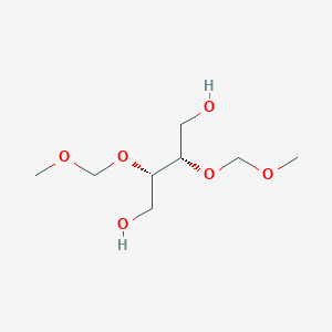 molecular formula C8H18O6 B2361673 (2S,3S)-2,3-ビス(メトキシメトキシ)ブタン-1,4-ジオール CAS No. 99891-36-8