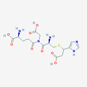 S-(2-Carboxy-1-(1H-imidazol-4-yl)ethyl)glutathione
