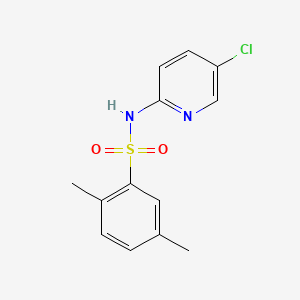 molecular formula C13H13ClN2O2S B2361753 N-(5-chloropyridin-2-yl)-2,5-dimethylbenzenesulfonamide CAS No. 898654-06-3