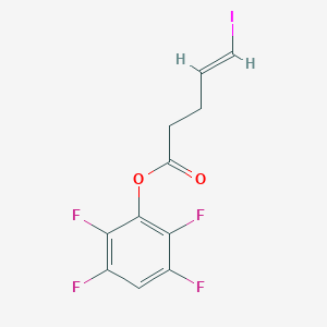 2,3,5,6-Tetrafluorophenyl 5-iodo-4-pentenoate