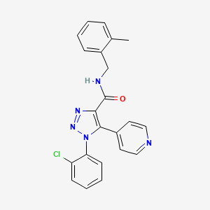 1-({4-[5-(Pyrrolidin-1-ylcarbonyl)-1,2,4-oxadiazol-3-yl]phenyl}sulfonyl)azepane