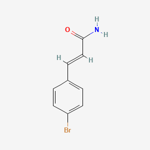 3-(4-bromophenyl)prop-2-enamide