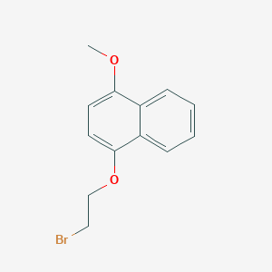 molecular formula C13H13BrO2 B2362145 1-(2-溴乙氧基)-4-甲氧基萘 CAS No. 99894-02-7