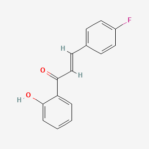 3-(4-Fluorophenyl)-1-(2-hydroxyphenyl)prop-2-en-1-one