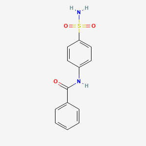 molecular formula C13H12N2O3S B2362188 N-(4-sulfamoylphenyl)benzamide CAS No. 4389-07-5