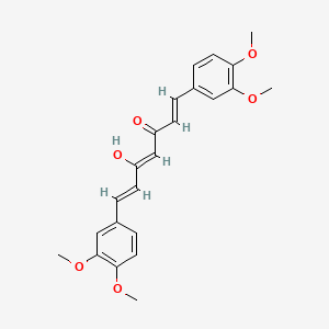 molecular formula C23H24O6 B2362193 Dimethylcurcumin CAS No. 917813-54-8