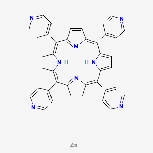 molecular formula C40H26N8Zn B2362238 5,10,15,20-Tetrapyridin-4-yl-21,23-dihydroporphyrin;zinc CAS No. 31183-11-6
