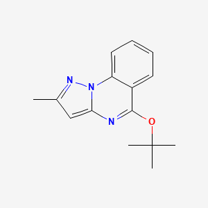 5-(Tert-butoxy)-2-methylpyrazolo[1,5-a]quinazoline