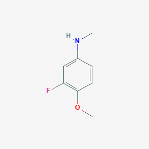 3-fluoro-4-methoxy-N-methylaniline