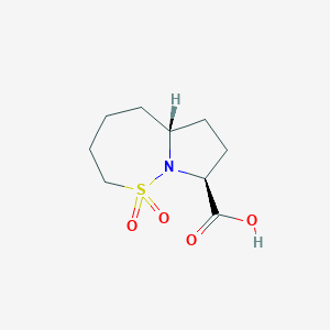 (5aR,8S)-Octahydro-pyrrolo[1,2-b][1,2]thiazepine-8-carboxylic acid 1,1-dioxide