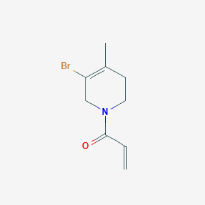 1-(5-Bromo-4-methyl-3,6-dihydro-2H-pyridin-1-yl)prop-2-en-1-one