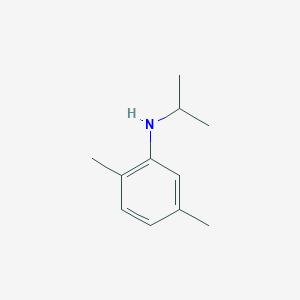 molecular formula C11H17N B2362501 2,5-dimethyl-N-(propan-2-yl)aniline CAS No. 1021133-01-6