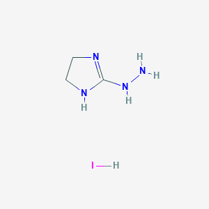 2-hydrazino-4,5-dihydro-1H-imidazole hydroiodide
