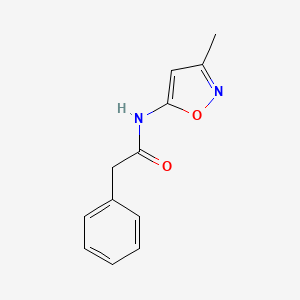 N-(3-methylisoxazol-5-yl)-2-phenylacetamide