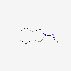 2-Nitroso-1,3,3a,4,5,6,7,7a-octahydroisoindole