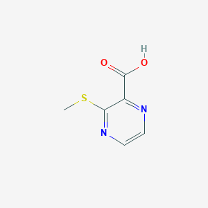 3-(Methylsulfanyl)pyrazine-2-carboxylic acid