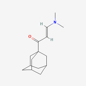 molecular formula C15H23NO B2362695 (E)-1-(1-adamantyl)-3-(dimethylamino)prop-2-en-1-one CAS No. 138716-21-9