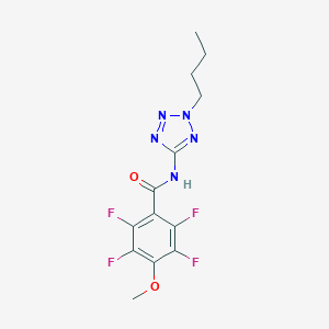 N-(2-butyl-2H-tetrazol-5-yl)-2,3,5,6-tetrafluoro-4-methoxybenzamide