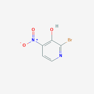 molecular formula C5H3BrN2O3 B2362756 2-Bromo-4-nitropyridin-3-OL CAS No. 1013642-97-1