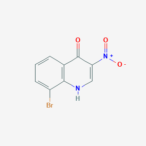 molecular formula C9H5BrN2O3 B2362769 8-溴-3-硝基喹啉-4-醇 CAS No. 2090552-55-7
