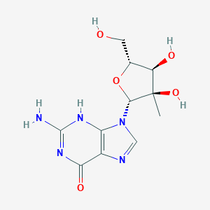molecular formula C11H15N5O5 B023628 2'-C-methylguanosine CAS No. 374750-30-8