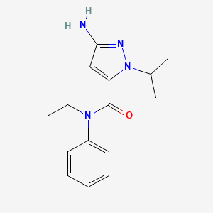 3-Amino-N-ethyl-1-isopropyl-n-phenyl-1H-pyrazole-5-carboxamide