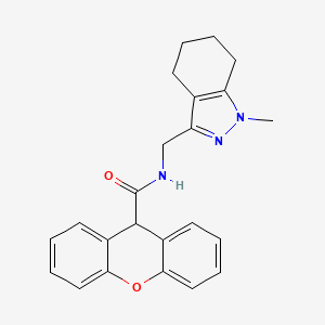 N-((1-methyl-4,5,6,7-tetrahydro-1H-indazol-3-yl)methyl)-9H-xanthene-9-carboxamide