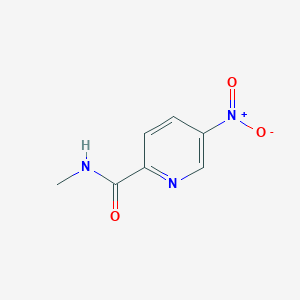 molecular formula C7H7N3O3 B2362881 5-硝基烟酰甲酸甲酯 CAS No. 59290-32-3