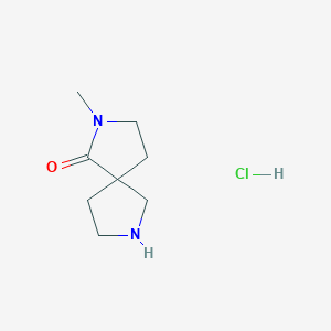 2-Methyl-2,7-diazaspiro[4.4]nonan-1-one hydrochloride