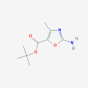 Tert-butyl 2-amino-4-methyl-1,3-oxazole-5-carboxylate