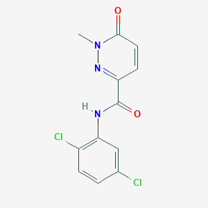 N-(2,5-dichlorophenyl)-1-methyl-6-oxo-1,6-dihydropyridazine-3-carboxamide