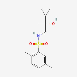 N-(2-cyclopropyl-2-hydroxypropyl)-2,5-dimethylbenzenesulfonamide