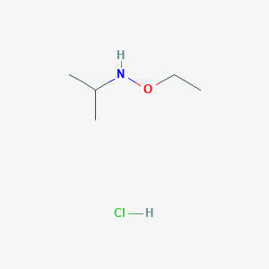 molecular formula C5H14ClNO B2363021 Ethoxy(propan-2-yl)amine hydrochloride CAS No. 1909313-11-6