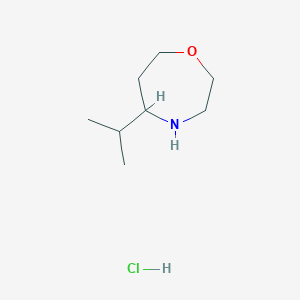 5-Propan-2-yl-1,4-oxazepane;hydrochloride
