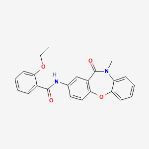 2-ethoxy-N-(10-methyl-11-oxo-10,11-dihydrodibenzo[b,f][1,4]oxazepin-2-yl)benzamide