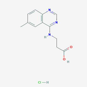 3-(6-Methyl-quinazolin-4-ylamino)-propionic acid hydrochloride