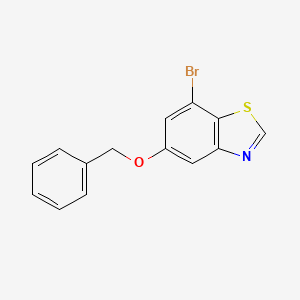 5-(Benzyloxy)-7-bromobenzo[d]thiazole