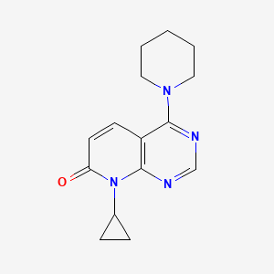 8-cyclopropyl-4-(piperidin-1-yl)pyrido[2,3-d]pyrimidin-7(8H)-one