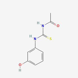N-[(3-hydroxyphenyl)carbamothioyl]acetamide