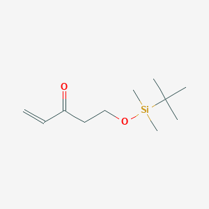 molecular formula C11H22O2Si B2363177 5-((tert-Butyldimethylsilyl)oxy)pent-1-en-3-one CAS No. 1629341-36-1
