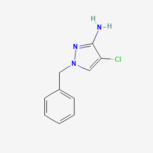 1-benzyl-4-chloro-1H-pyrazol-3-amine