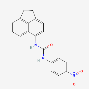1-(1,2-Dihydroacenaphthylen-5-yl)-3-(4-nitrophenyl)urea