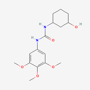 1-(3-Hydroxycyclohexyl)-3-(3,4,5-trimethoxyphenyl)urea