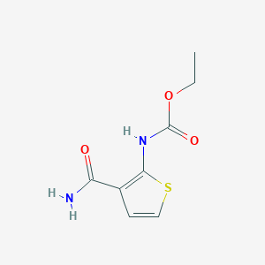 Ethyl (3-carbamoylthiophen-2-yl)carbamate