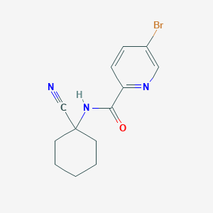 5-bromo-N-(1-cyanocyclohexyl)pyridine-2-carboxamide
