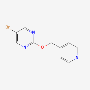 5-Bromo-2-(pyridin-4-ylmethoxy)pyrimidine